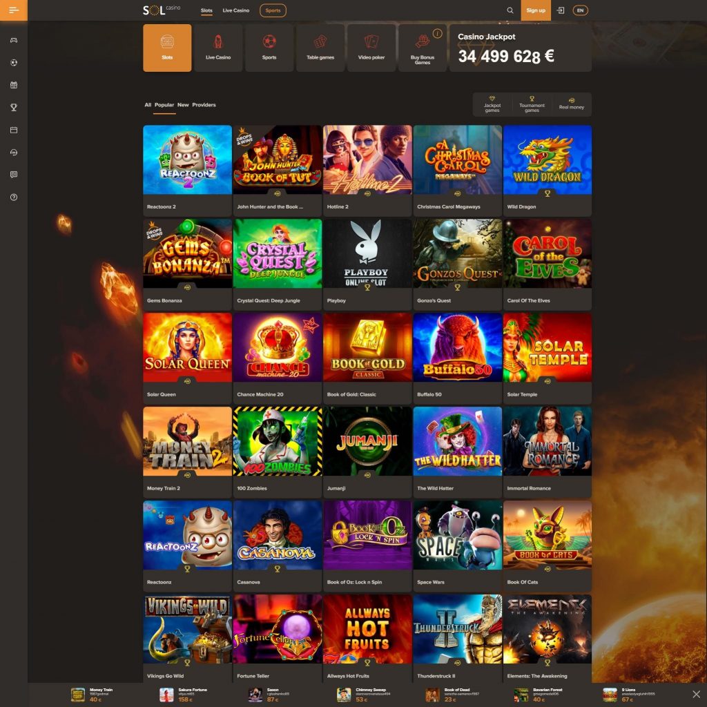 sol casino review