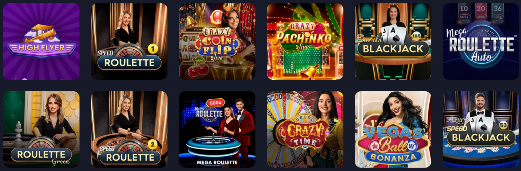 Kasyno live Vox Casino
